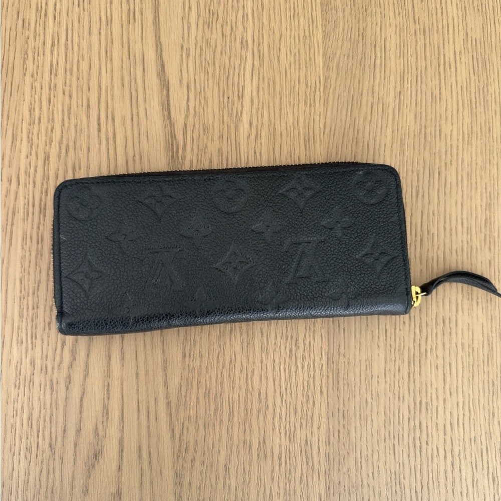Louis Vuitton Clemence Wallet Black Monogram